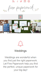 Mobile Screenshot of finepaperwork.com